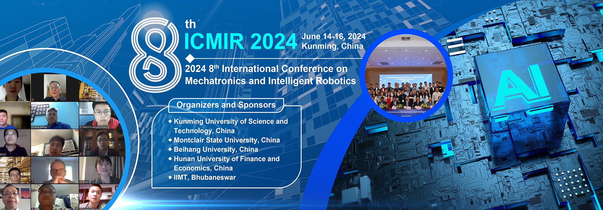 第八届机电一体化与智能机器人国际会议（MIR2024）