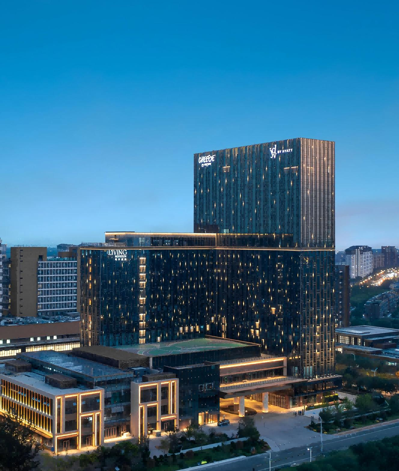 天津鹏瑞利明宇酒店外观